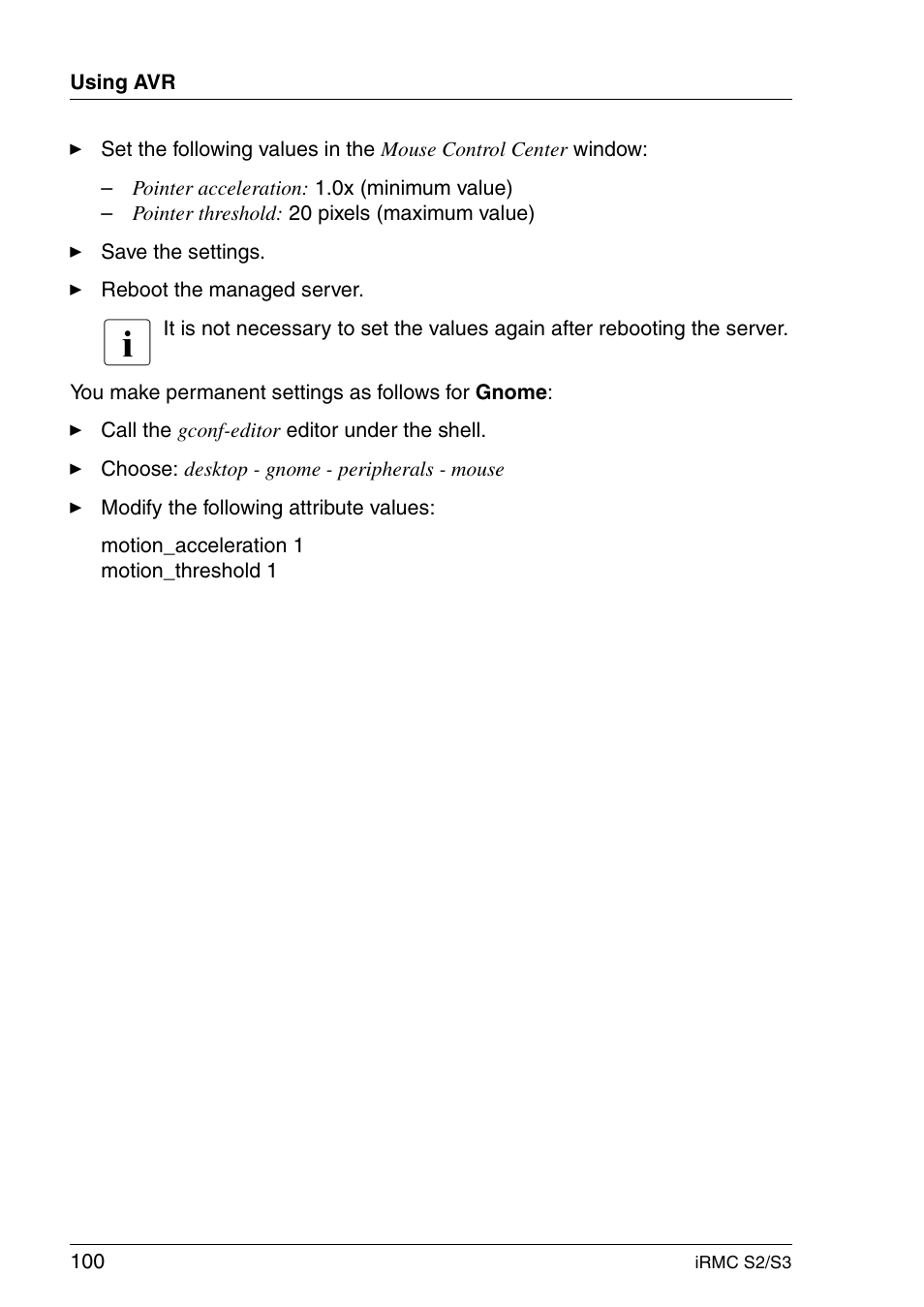 FUJITSU INTEGRATED REMOTE MANAGEMENT CONTROLLER IRMC S2/S3 User Manual | Page 100 / 426