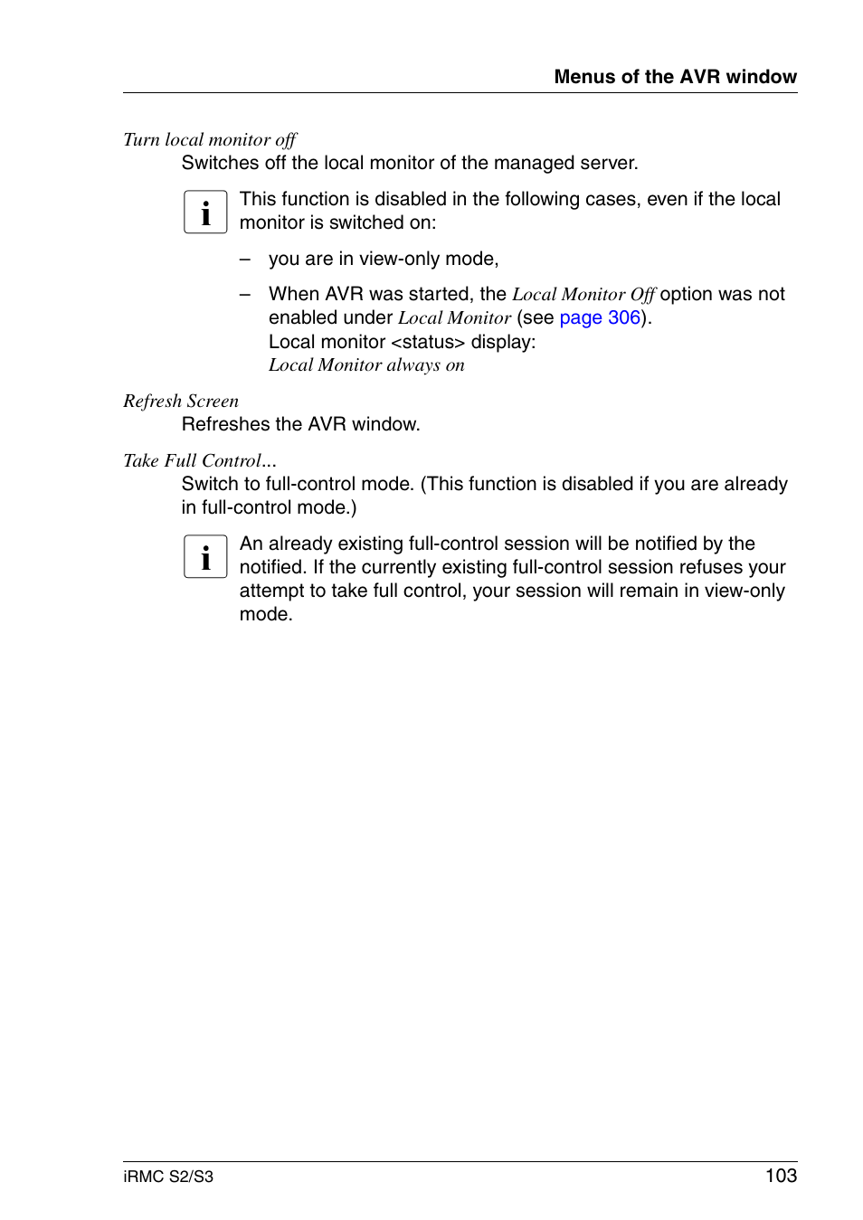 FUJITSU INTEGRATED REMOTE MANAGEMENT CONTROLLER IRMC S2/S3 User Manual | Page 103 / 426