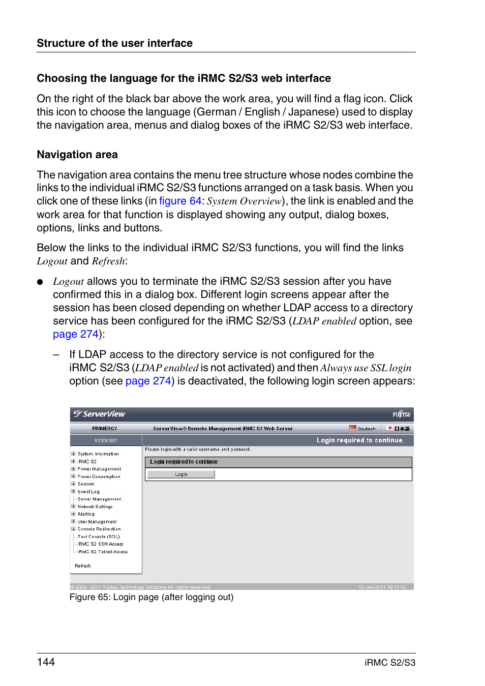 FUJITSU INTEGRATED REMOTE MANAGEMENT CONTROLLER IRMC S2/S3 User Manual | Page 144 / 426