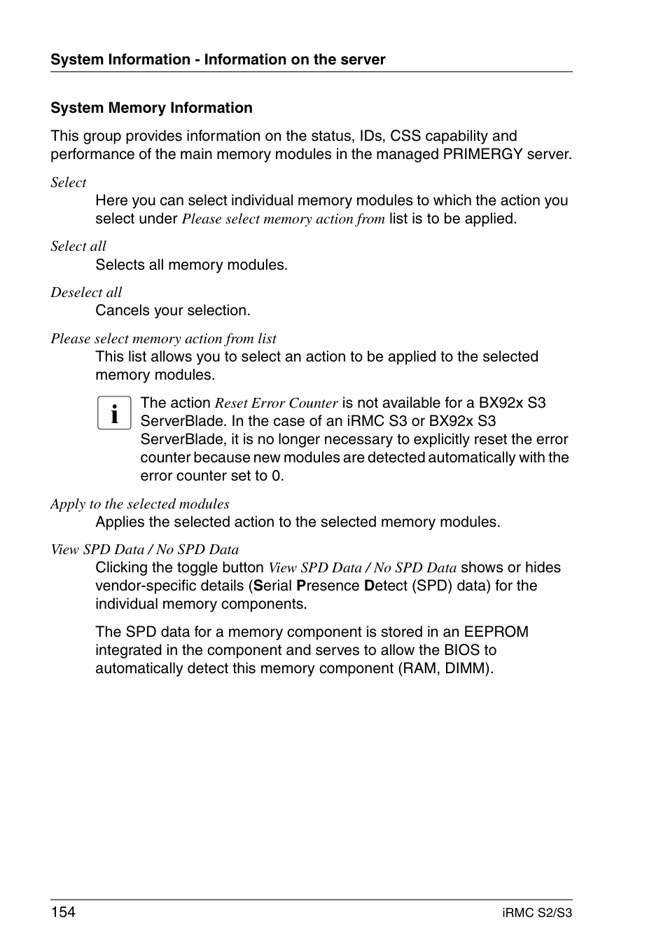 FUJITSU INTEGRATED REMOTE MANAGEMENT CONTROLLER IRMC S2/S3 User Manual | Page 154 / 426