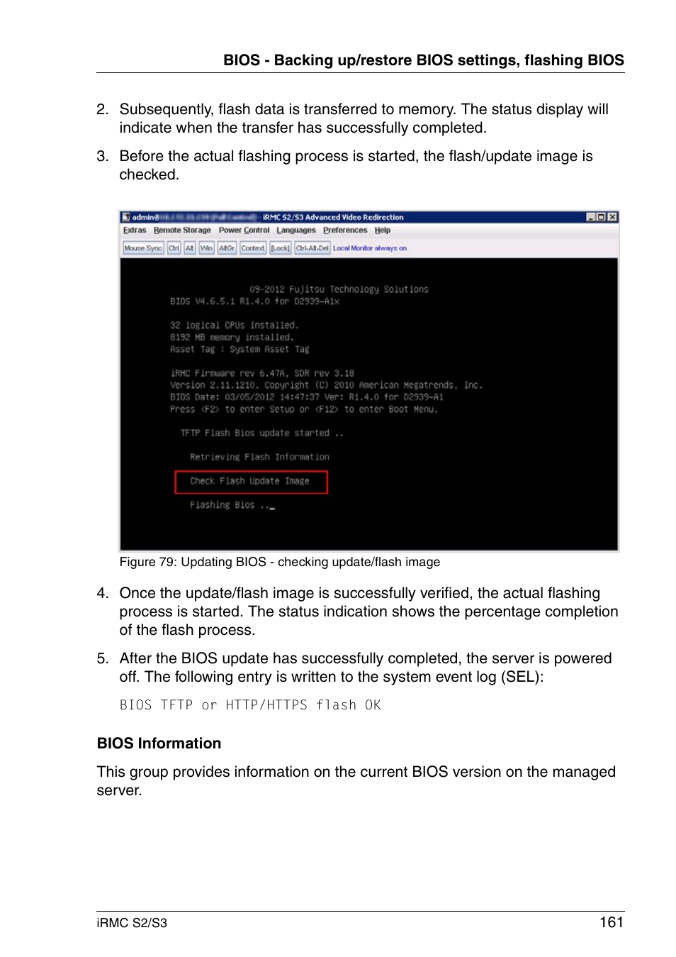 FUJITSU INTEGRATED REMOTE MANAGEMENT CONTROLLER IRMC S2/S3 User Manual | Page 161 / 426