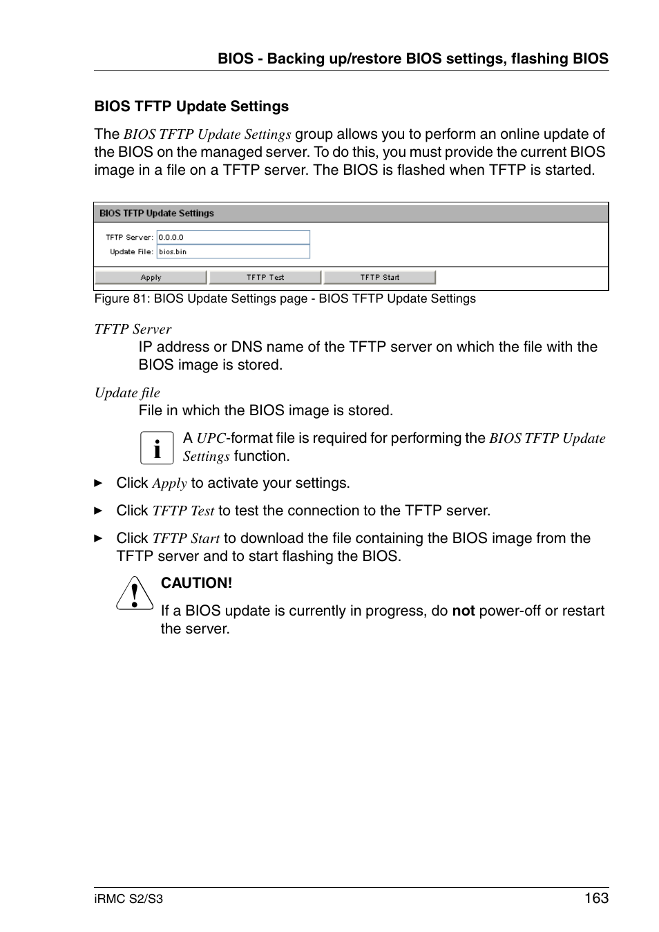 FUJITSU INTEGRATED REMOTE MANAGEMENT CONTROLLER IRMC S2/S3 User Manual | Page 163 / 426