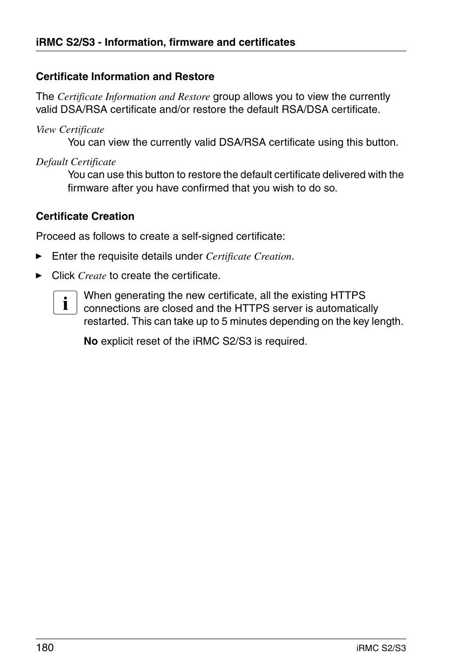 FUJITSU INTEGRATED REMOTE MANAGEMENT CONTROLLER IRMC S2/S3 User Manual | Page 180 / 426