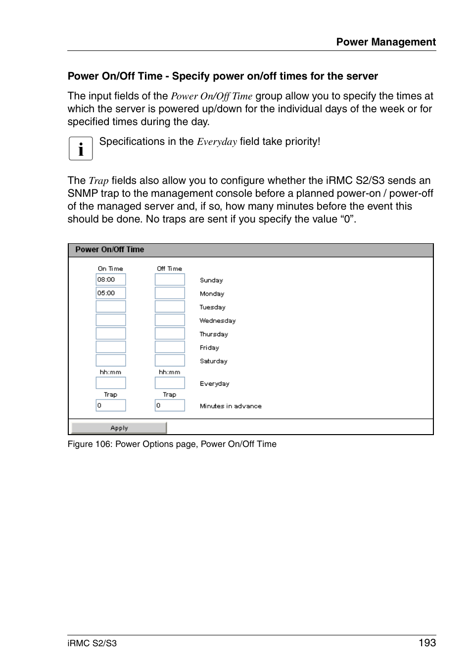 FUJITSU INTEGRATED REMOTE MANAGEMENT CONTROLLER IRMC S2/S3 User Manual | Page 193 / 426