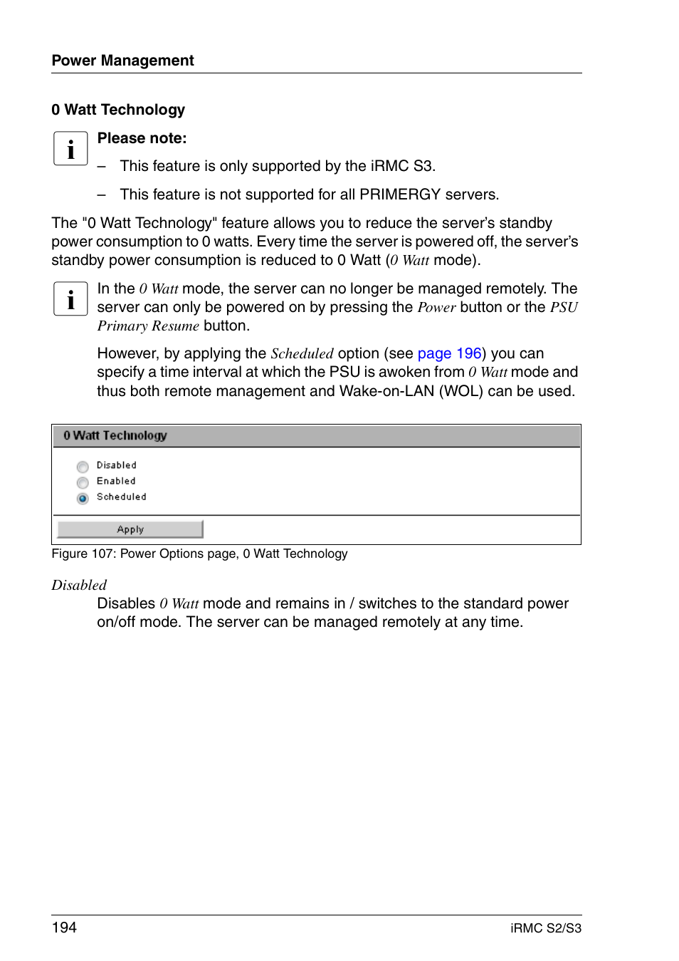 FUJITSU INTEGRATED REMOTE MANAGEMENT CONTROLLER IRMC S2/S3 User Manual | Page 194 / 426