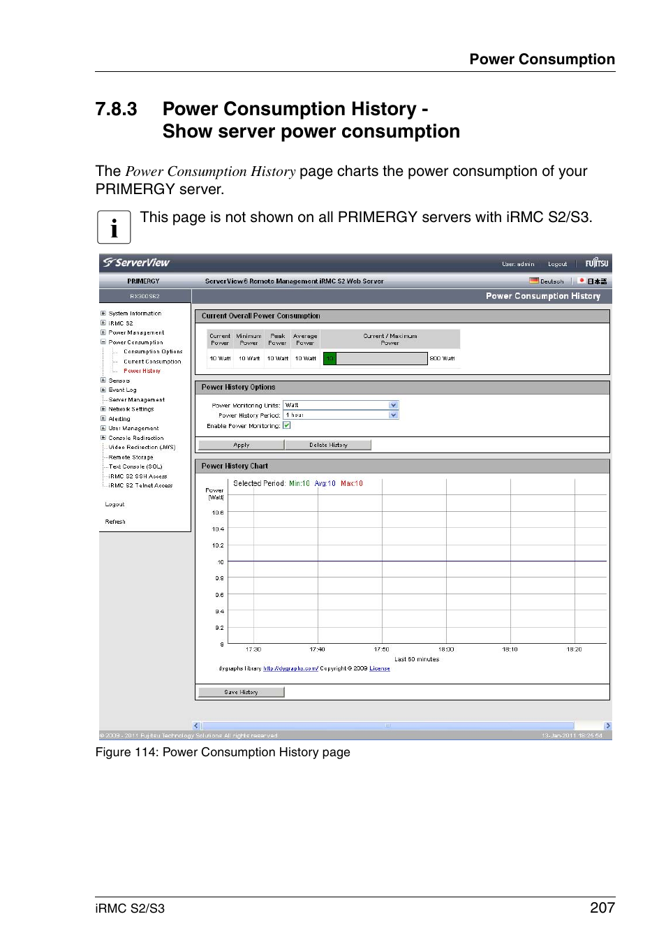 FUJITSU INTEGRATED REMOTE MANAGEMENT CONTROLLER IRMC S2/S3 User Manual | Page 207 / 426