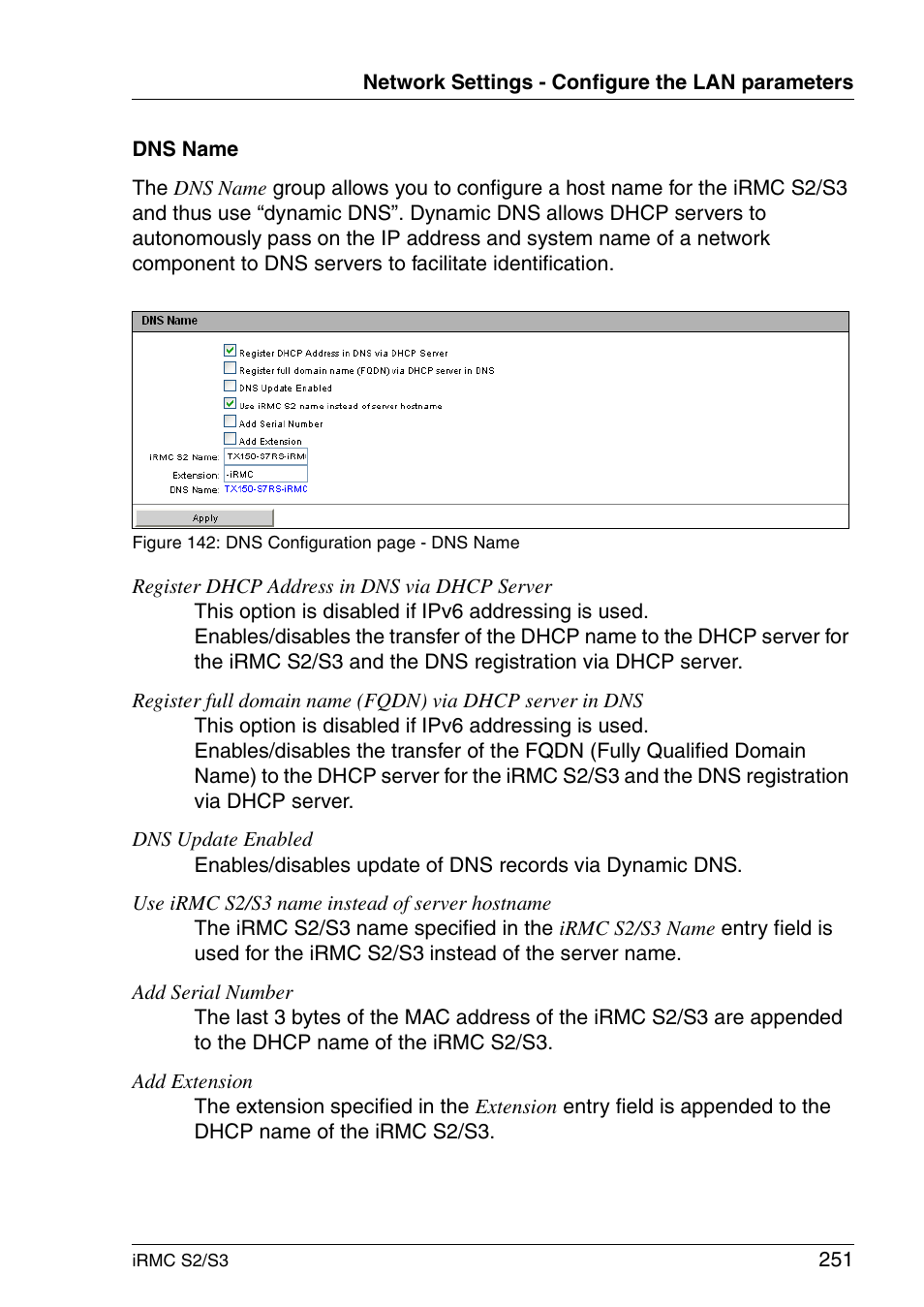 FUJITSU INTEGRATED REMOTE MANAGEMENT CONTROLLER IRMC S2/S3 User Manual | Page 251 / 426