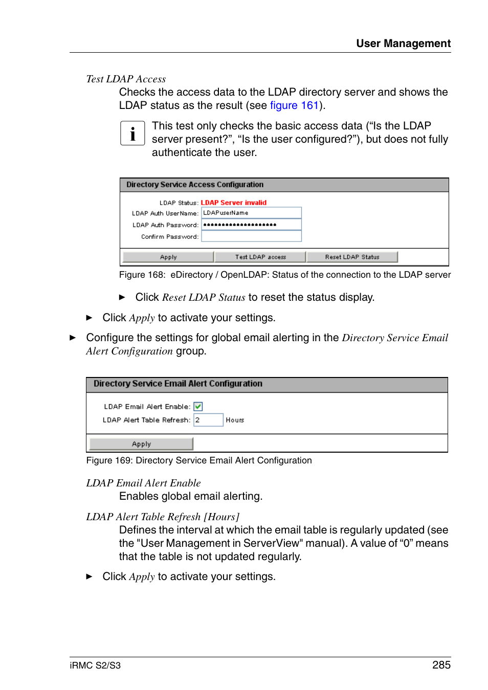 FUJITSU INTEGRATED REMOTE MANAGEMENT CONTROLLER IRMC S2/S3 User Manual | Page 285 / 426