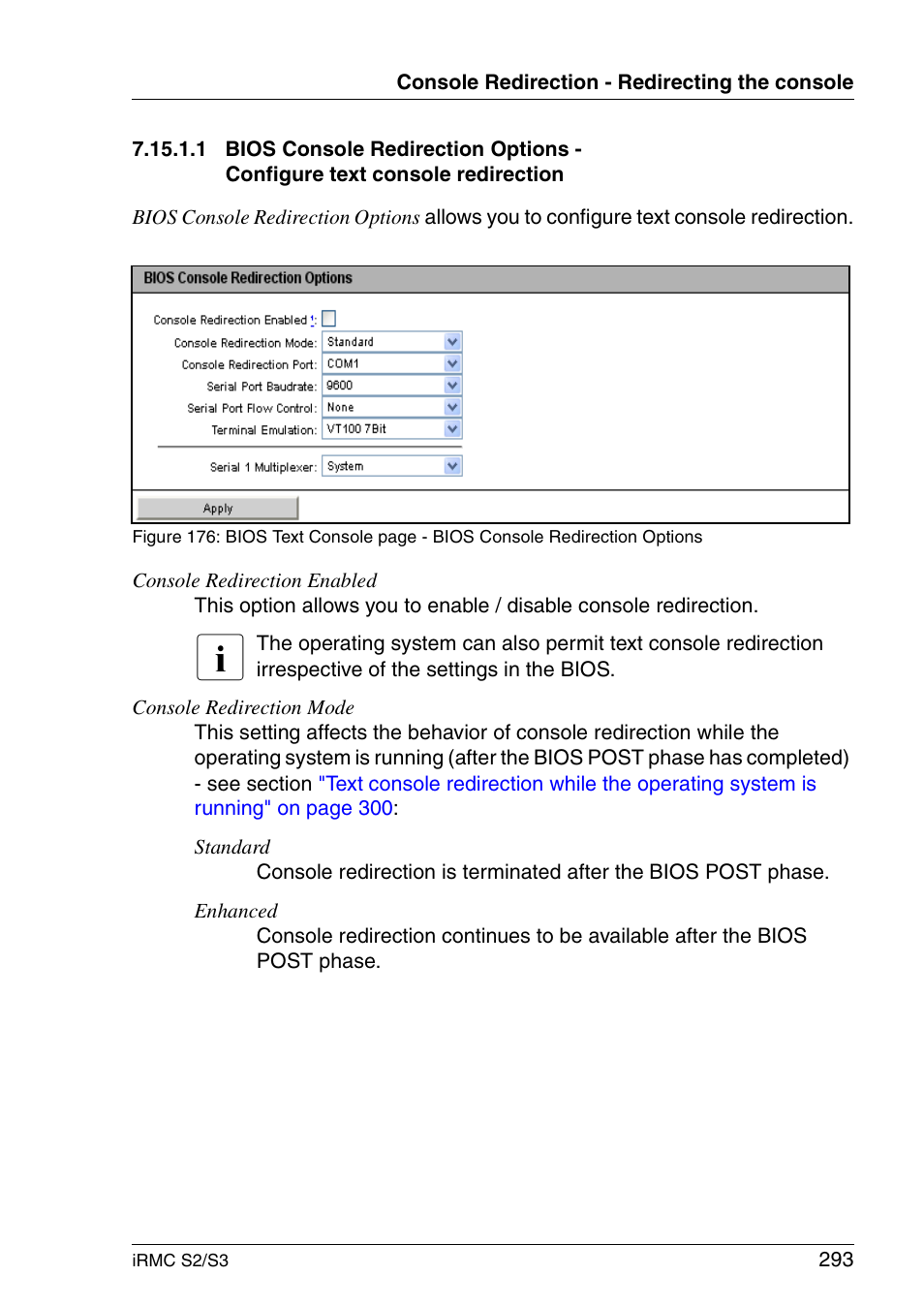FUJITSU INTEGRATED REMOTE MANAGEMENT CONTROLLER IRMC S2/S3 User Manual | Page 293 / 426