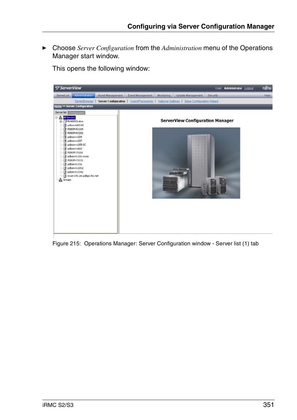 FUJITSU INTEGRATED REMOTE MANAGEMENT CONTROLLER IRMC S2/S3 User Manual | Page 351 / 426