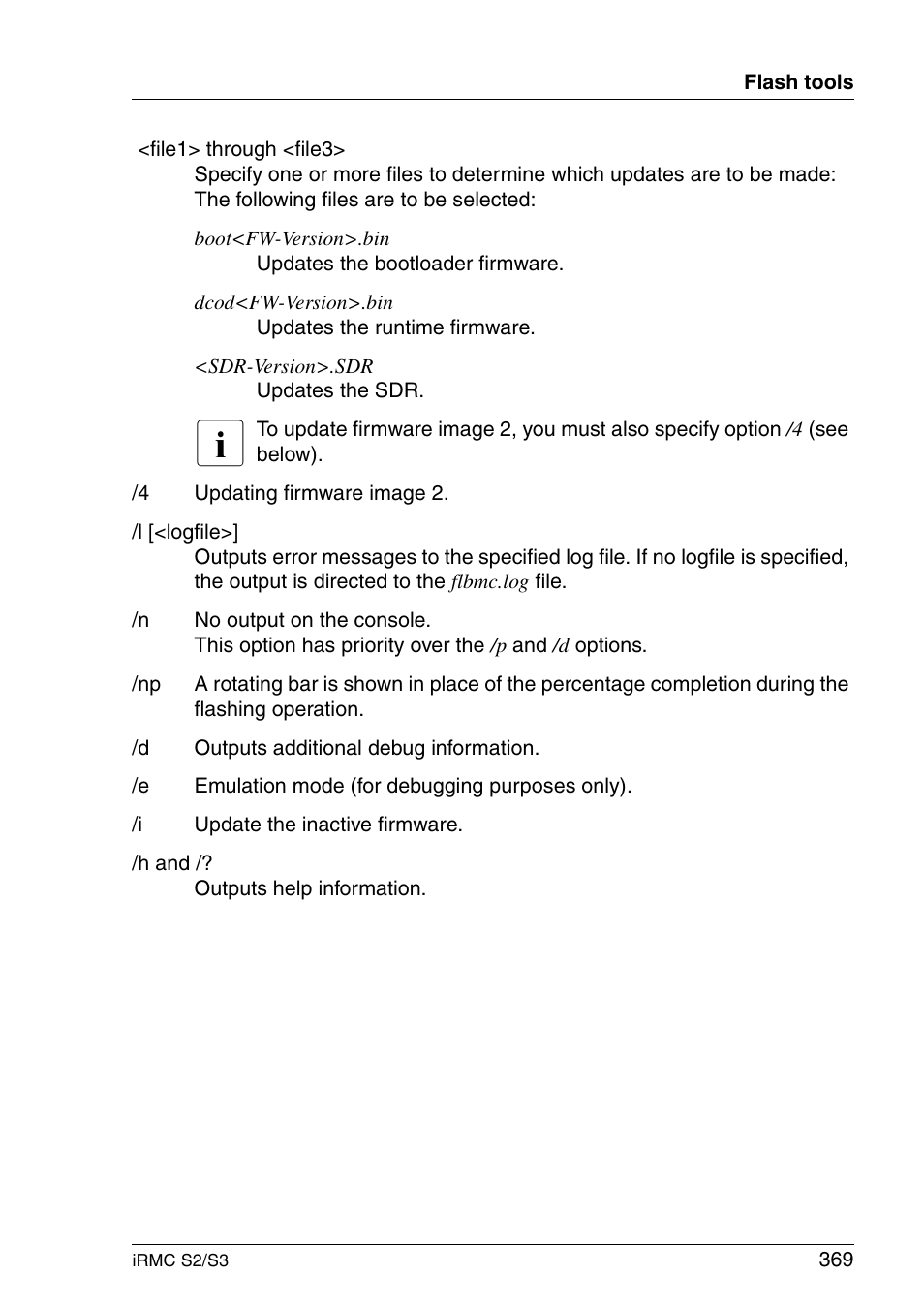FUJITSU INTEGRATED REMOTE MANAGEMENT CONTROLLER IRMC S2/S3 User Manual | Page 369 / 426