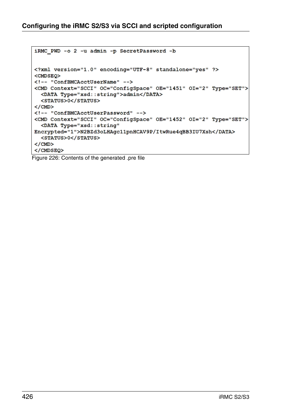 FUJITSU INTEGRATED REMOTE MANAGEMENT CONTROLLER IRMC S2/S3 User Manual | Page 426 / 426