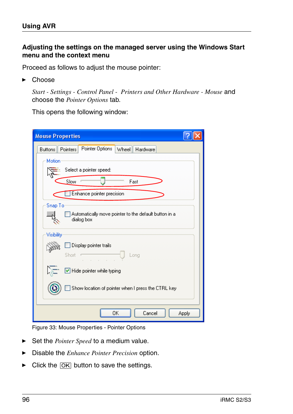 FUJITSU INTEGRATED REMOTE MANAGEMENT CONTROLLER IRMC S2/S3 User Manual | Page 96 / 426