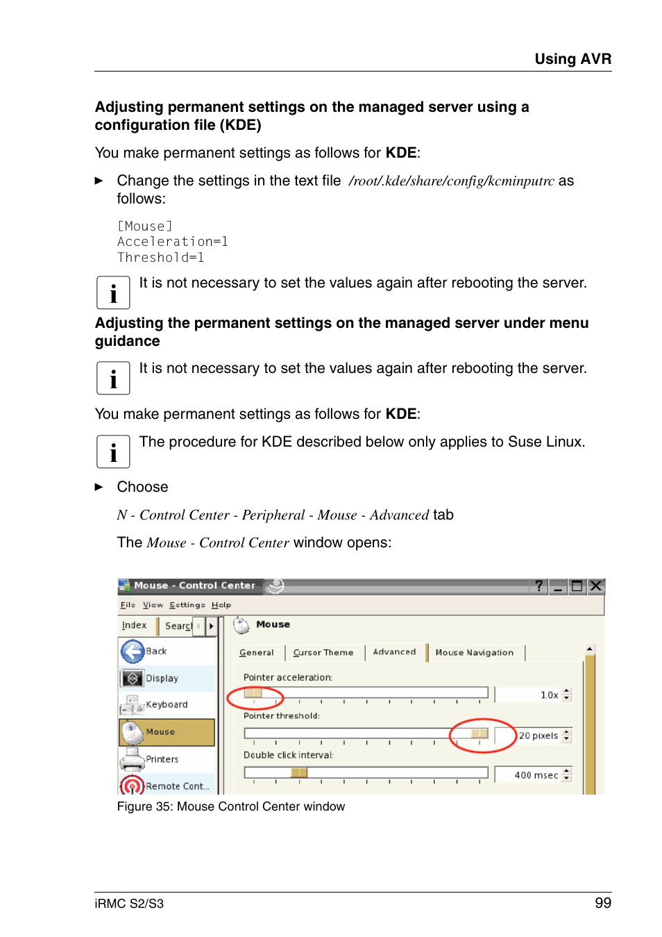 FUJITSU INTEGRATED REMOTE MANAGEMENT CONTROLLER IRMC S2/S3 User Manual | Page 99 / 426