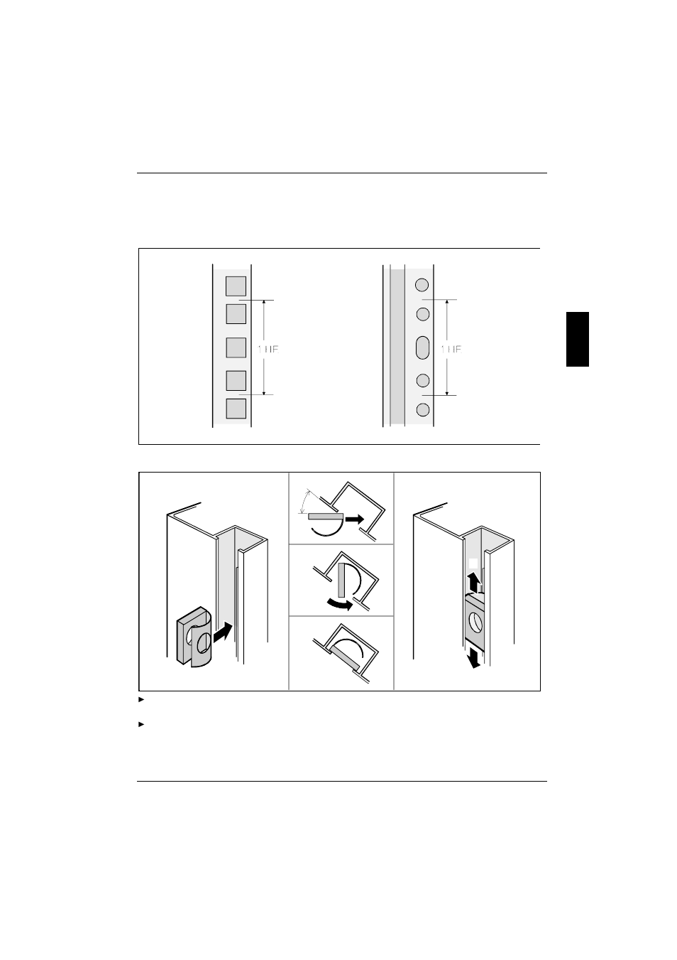 Installing the slide-in module, 2 installing the slide-in module | FUJITSU PRIMERGY B120 User Manual | Page 25 / 68