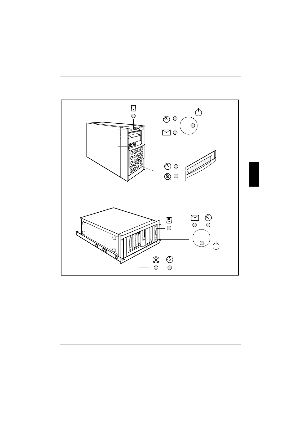 Operation controls, 2 operation controls | FUJITSU PRIMERGY B120 User Manual | Page 33 / 68