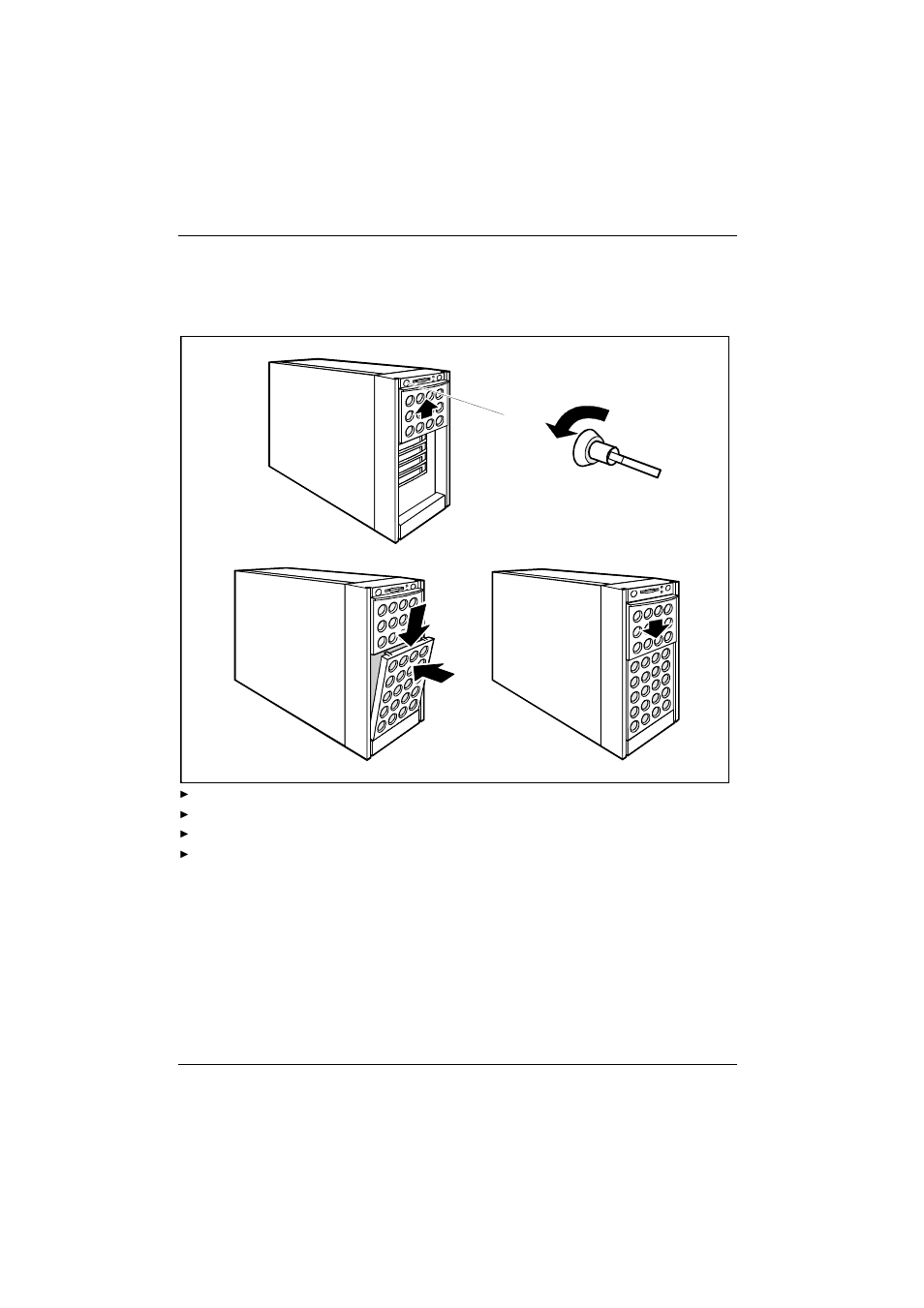 Locking the tower server, 5 locking the tower server | FUJITSU PRIMERGY B120 User Manual | Page 38 / 68