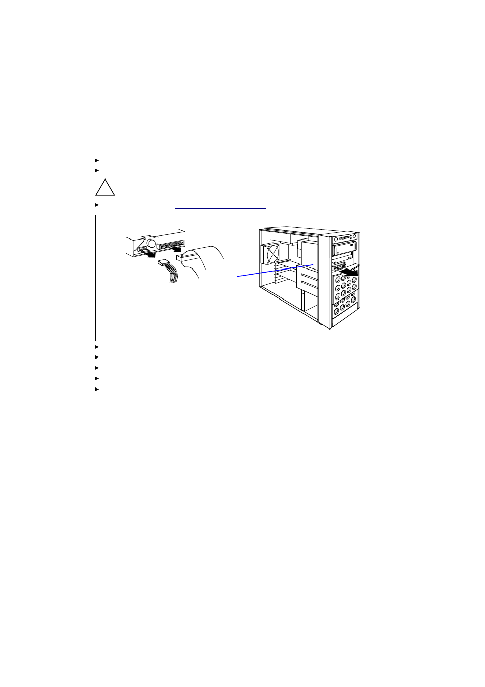Changing the floppy disk drive, 2 changing the floppy disk drive | FUJITSU PRIMERGY B120 User Manual | Page 58 / 68