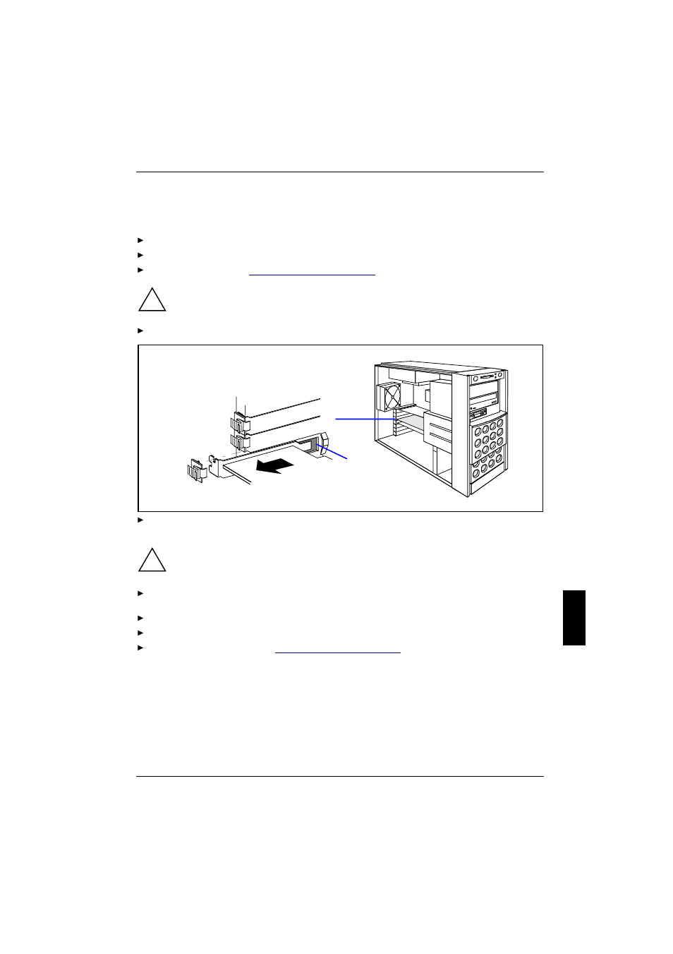 Removing/installing boards, 3 removing/installing boards | FUJITSU PRIMERGY B120 User Manual | Page 59 / 68