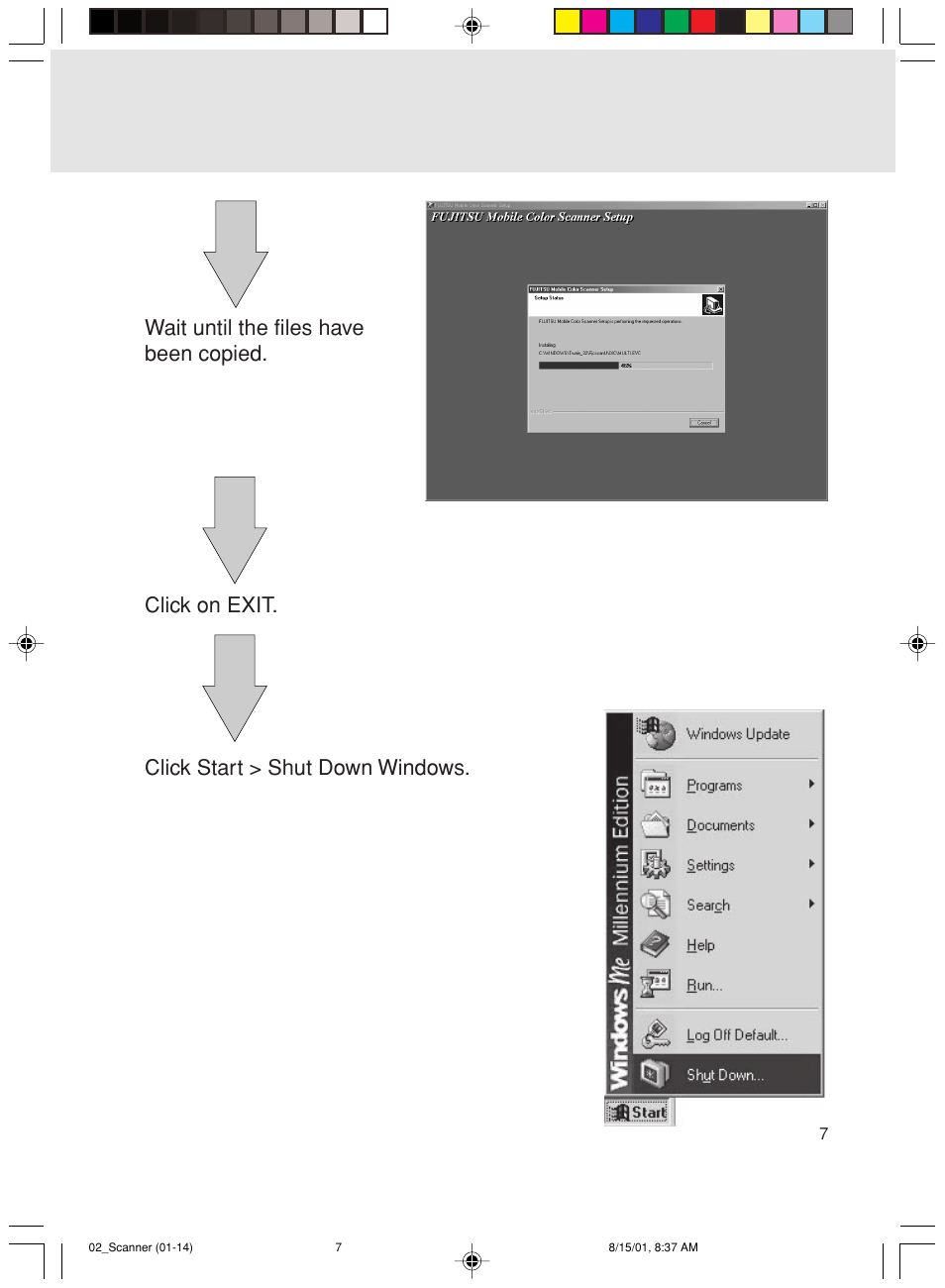 FUJITSU Mobile Color Scanner User Manual | Page 19 / 65