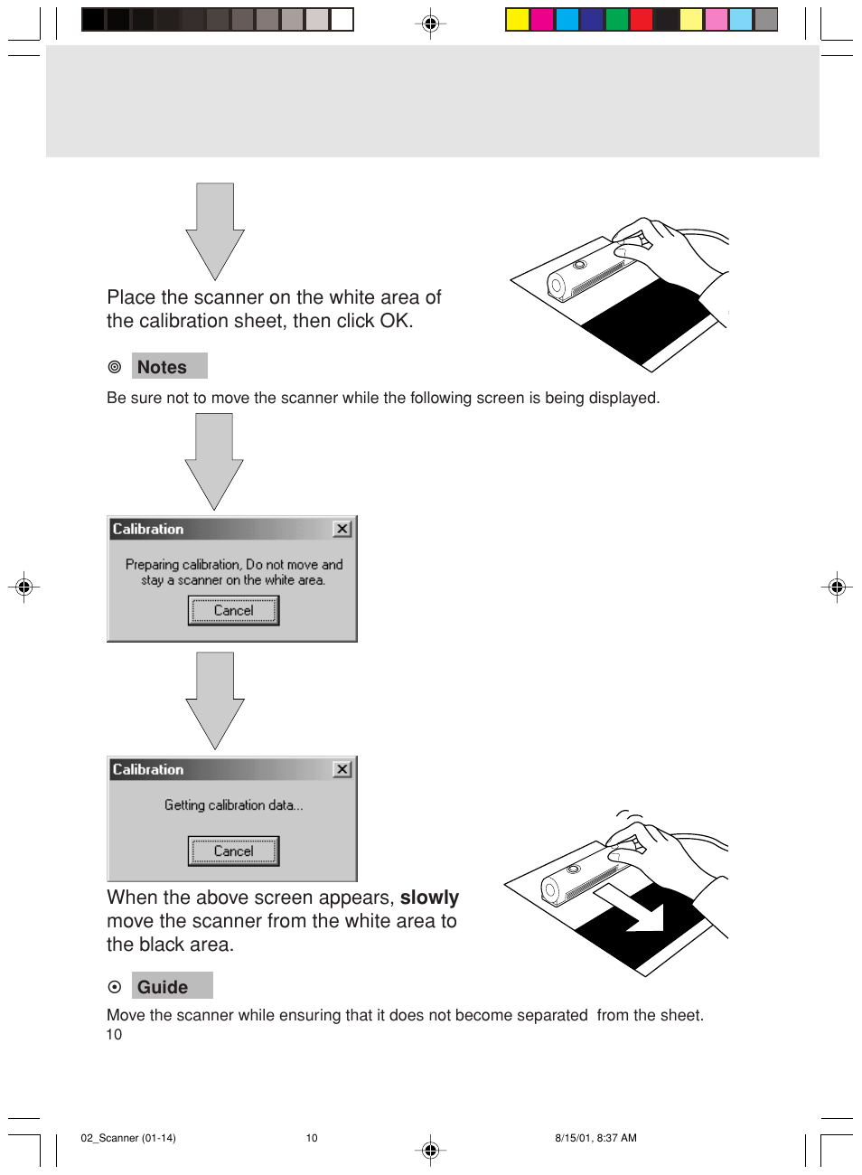 FUJITSU Mobile Color Scanner User Manual | Page 22 / 65