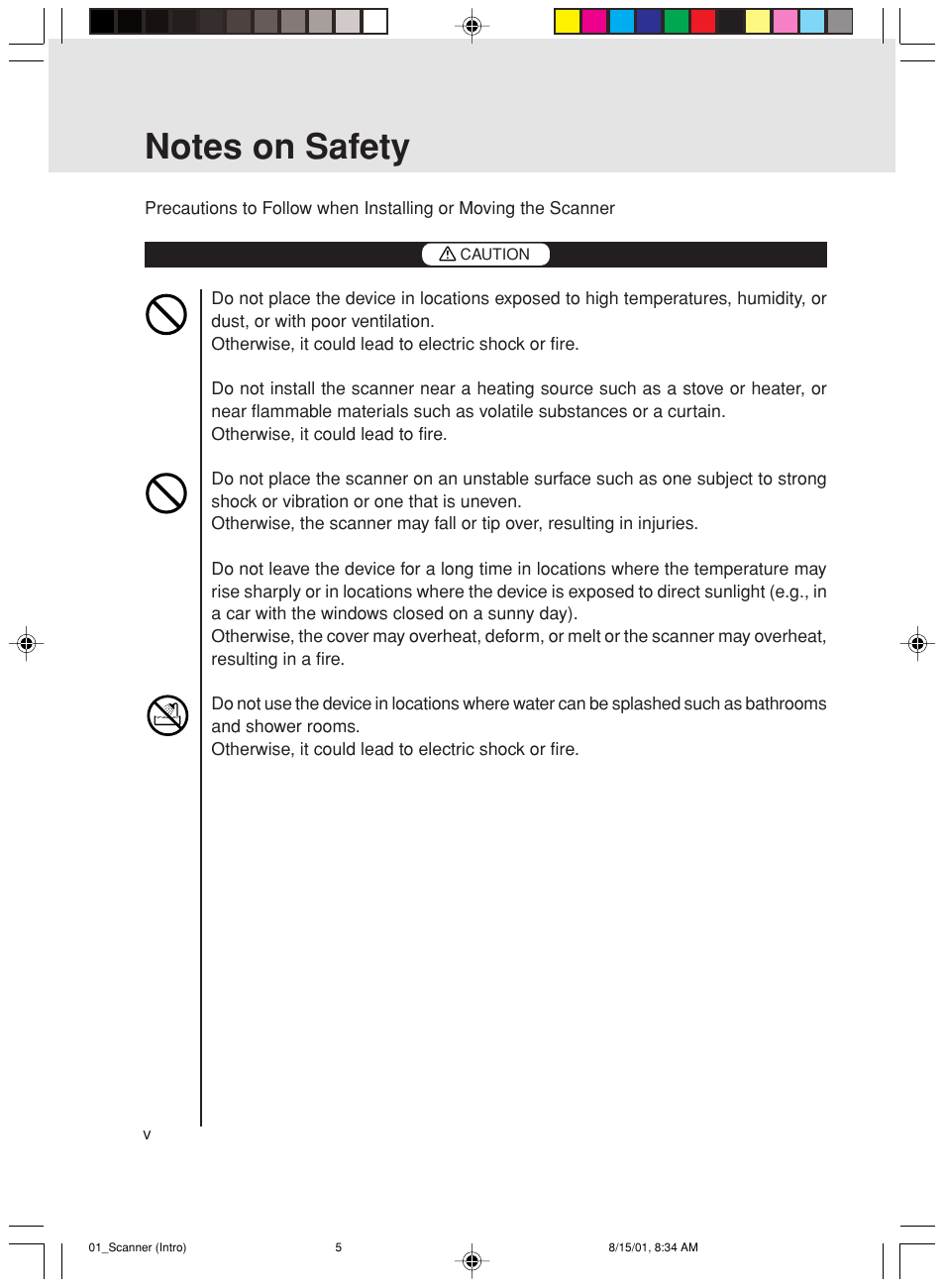 FUJITSU Mobile Color Scanner User Manual | Page 5 / 65