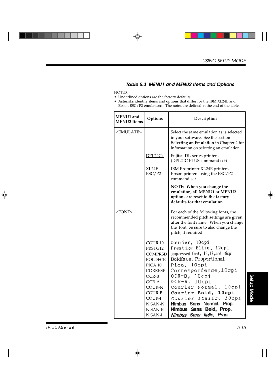 FUJITSU DL3800 User Manual | Page 103 / 262