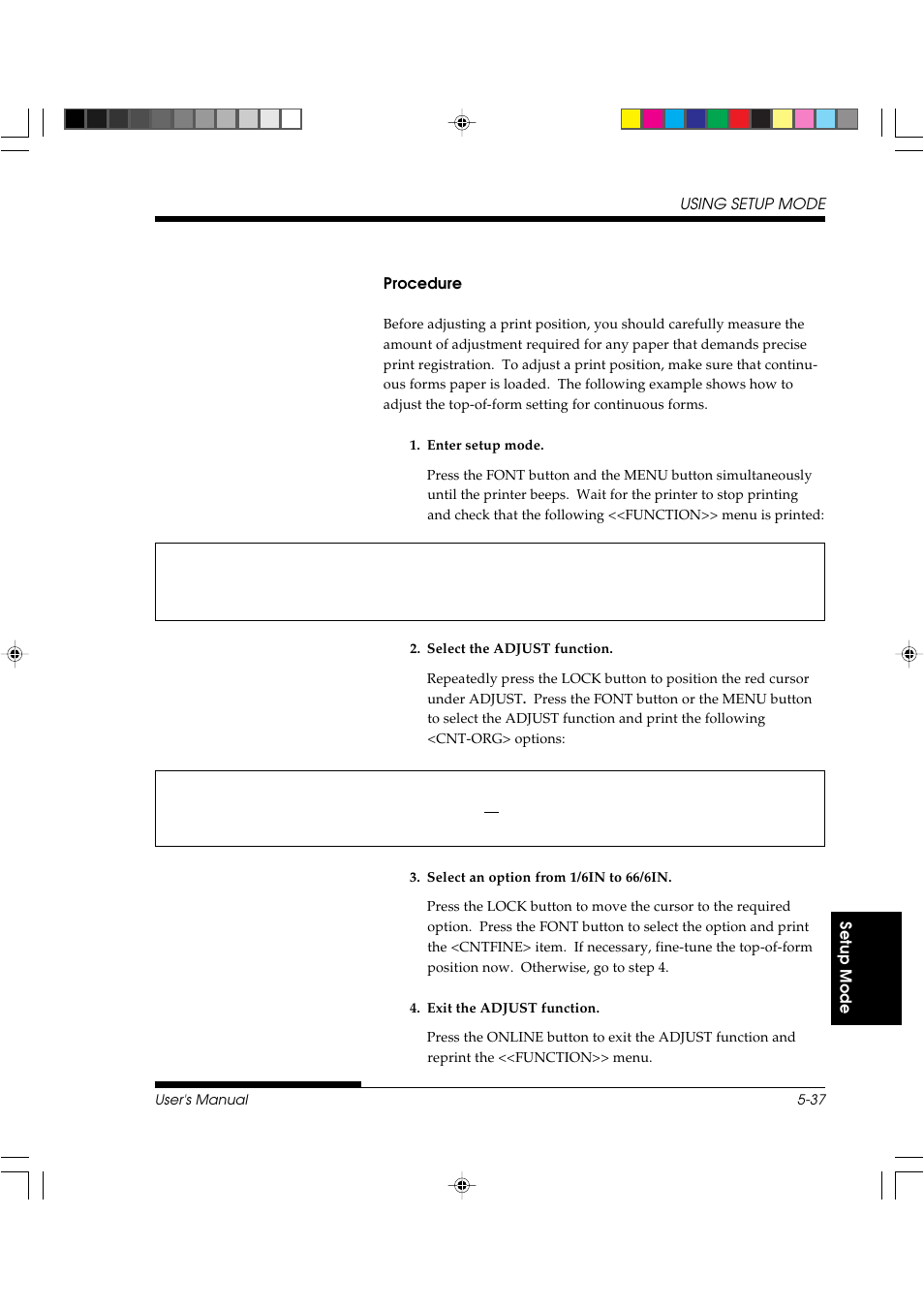 FUJITSU DL3800 User Manual | Page 125 / 262