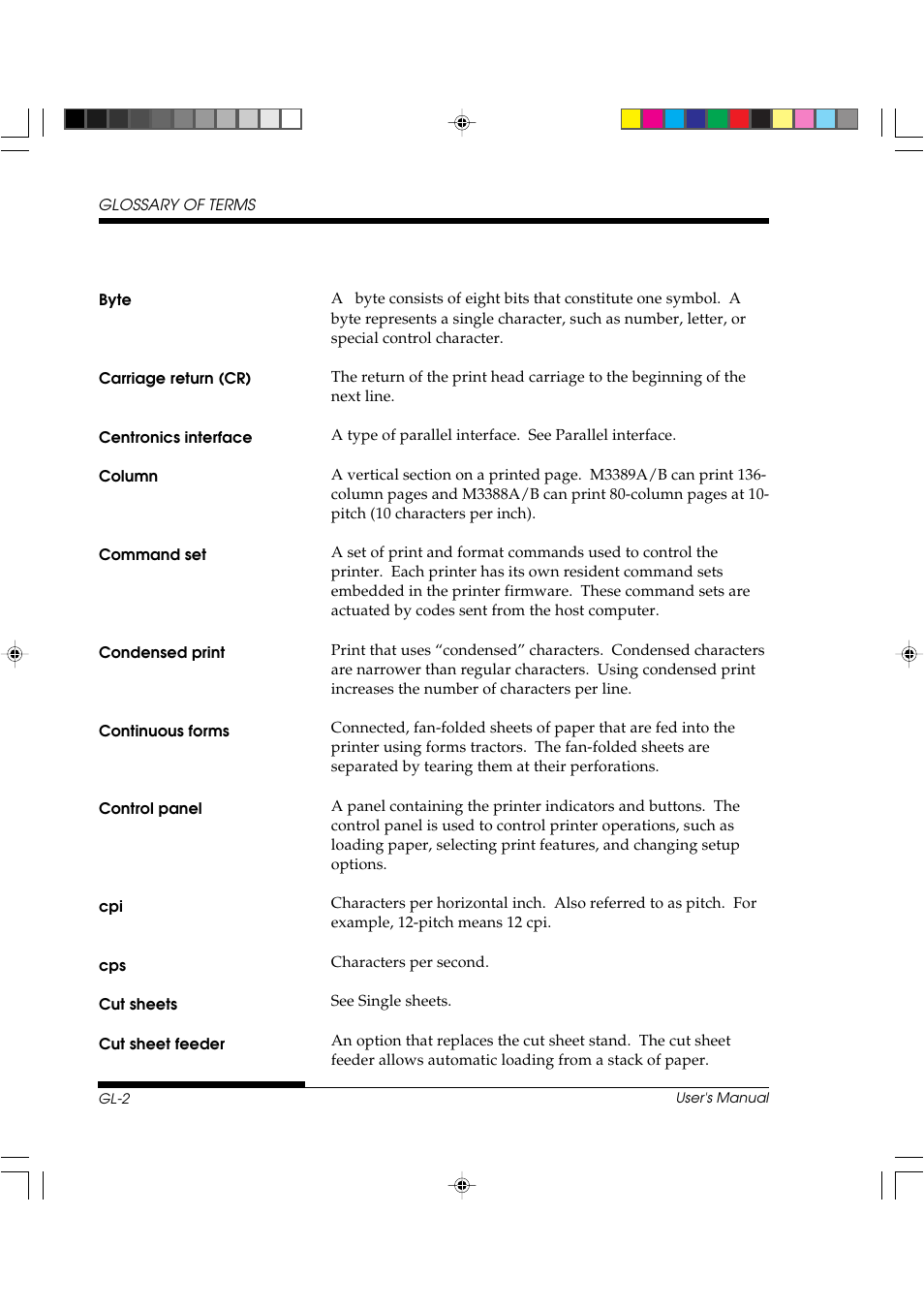 FUJITSU DL3800 User Manual | Page 246 / 262