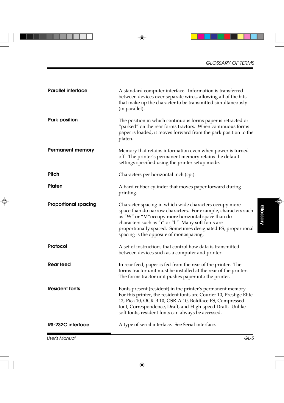 FUJITSU DL3800 User Manual | Page 249 / 262
