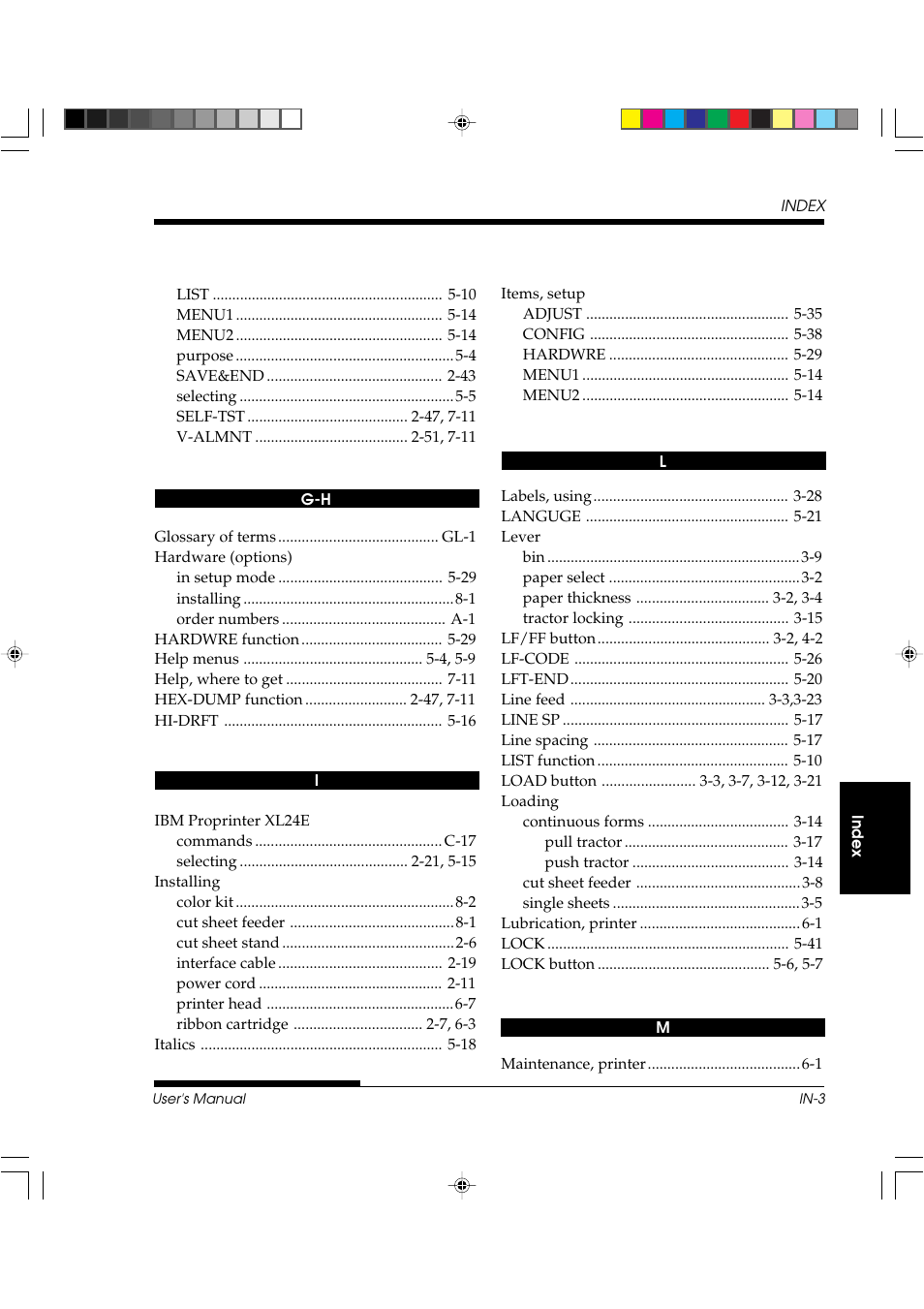 FUJITSU DL3800 User Manual | Page 255 / 262