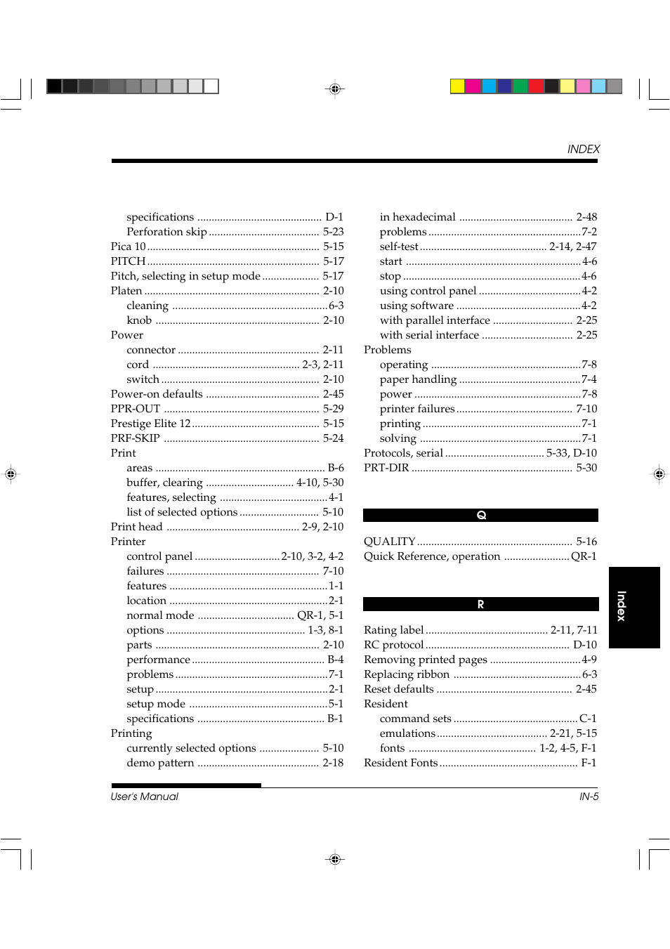 FUJITSU DL3800 User Manual | Page 257 / 262