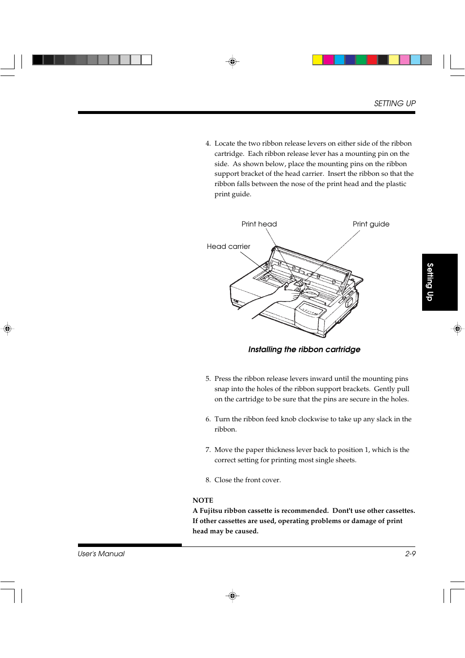 FUJITSU DL3800 User Manual | Page 31 / 262
