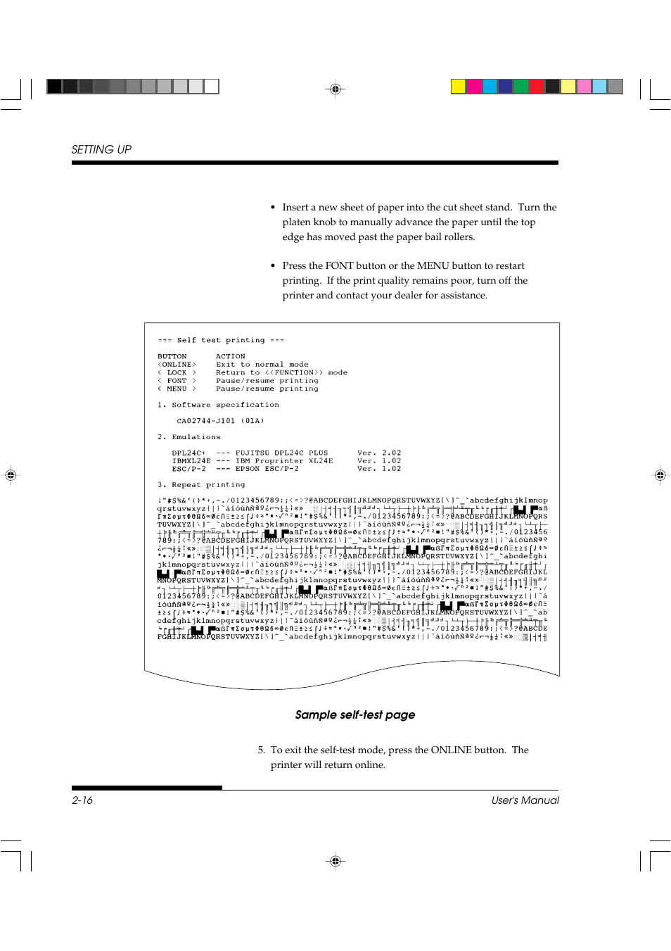 FUJITSU DL3800 User Manual | Page 38 / 262