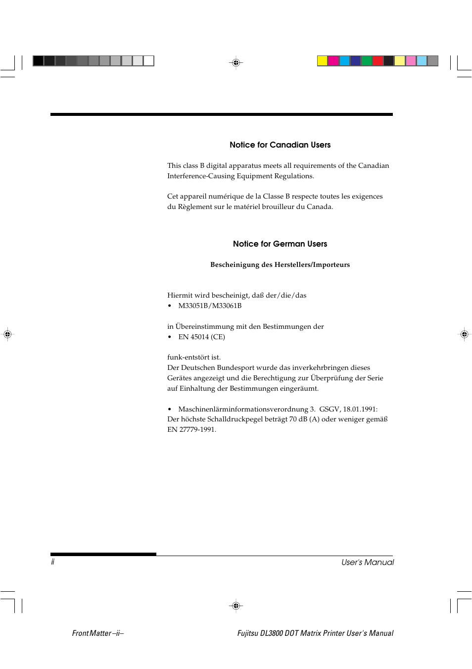 FUJITSU DL3800 User Manual | Page 4 / 262