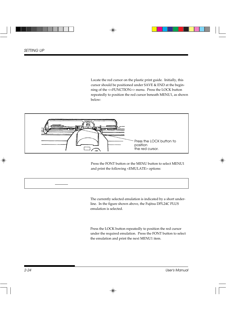 FUJITSU DL3800 User Manual | Page 46 / 262