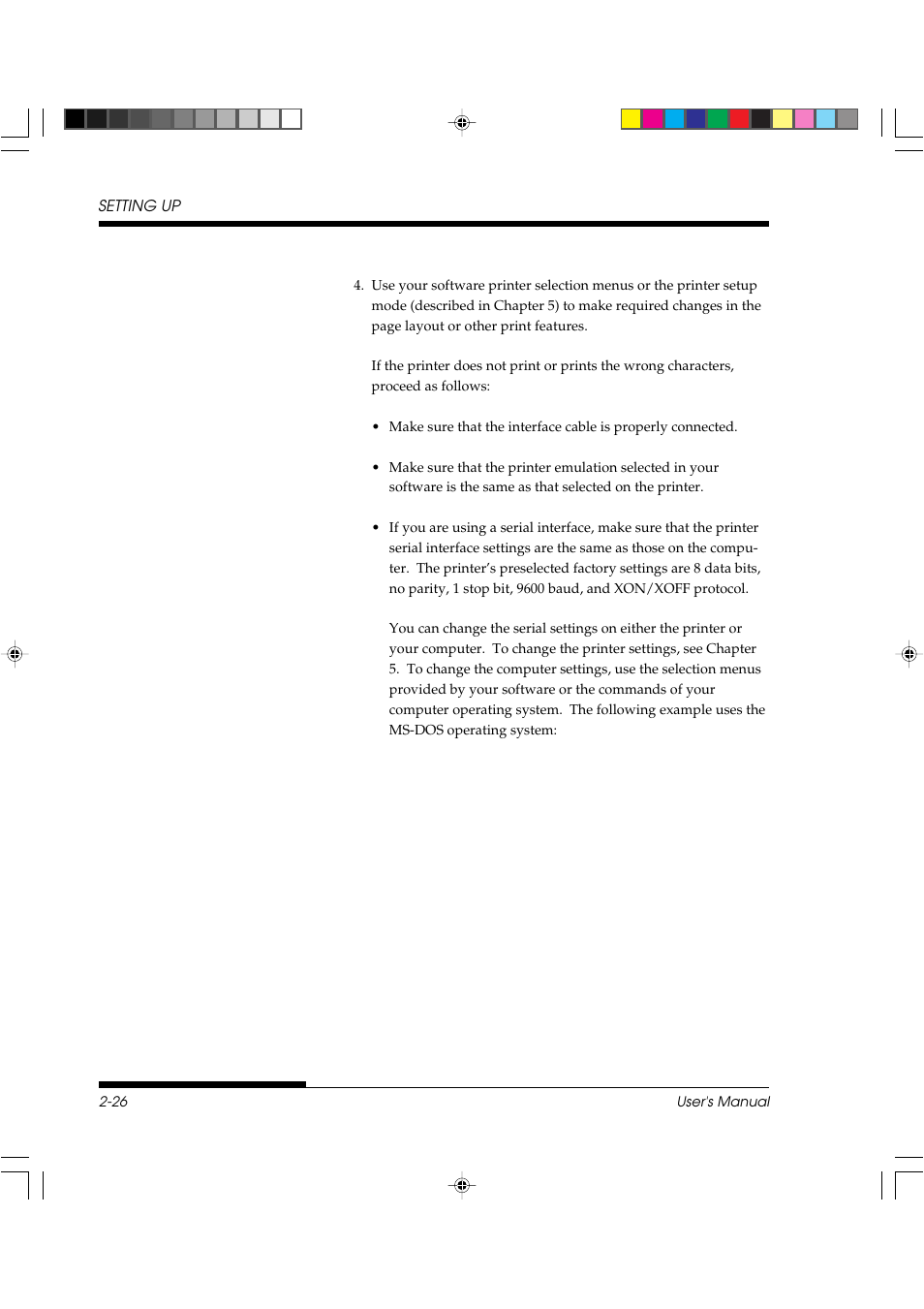 FUJITSU DL3800 User Manual | Page 48 / 262