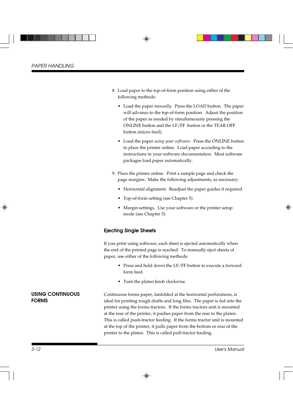 FUJITSU DL3800 User Manual | Page 62 / 262