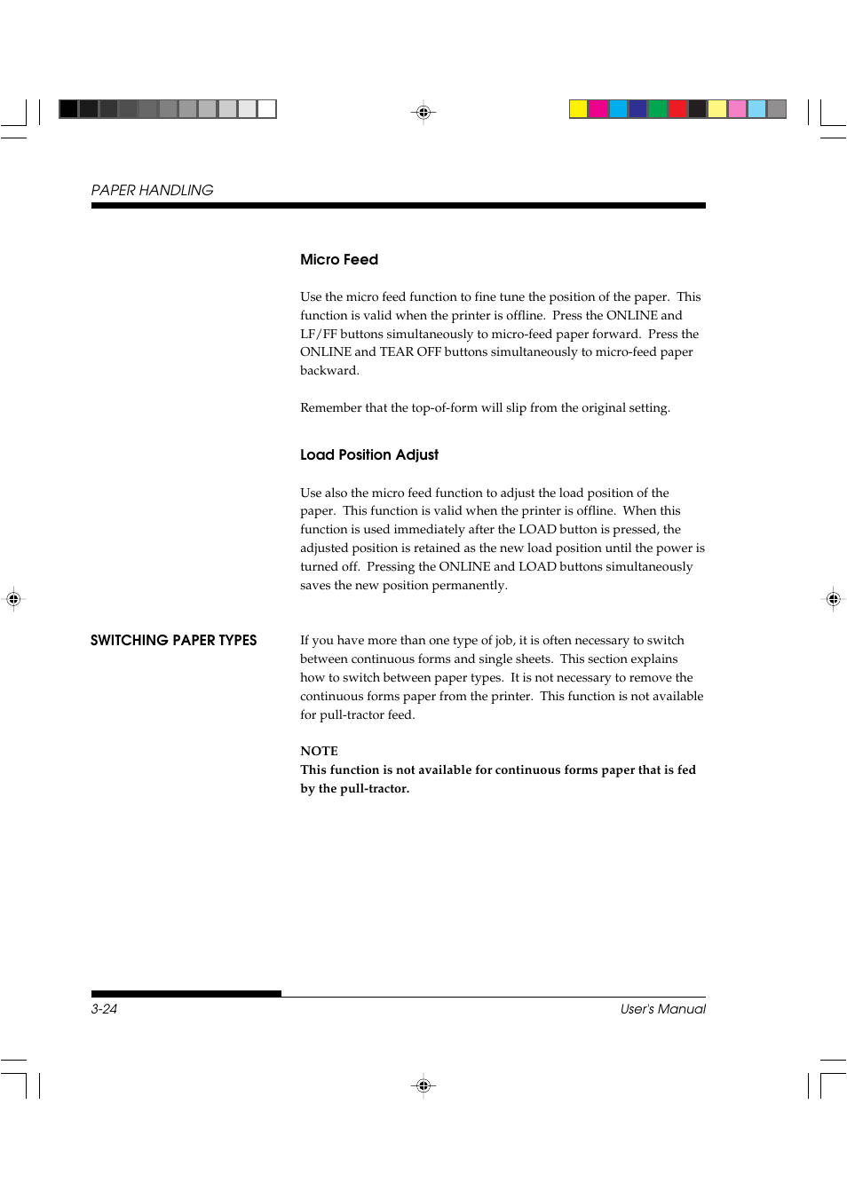 FUJITSU DL3800 User Manual | Page 74 / 262