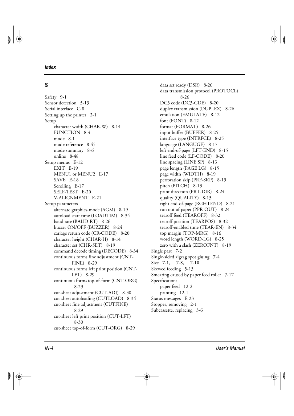 FUJITSU DL6400 User Manual | Page 243 / 247