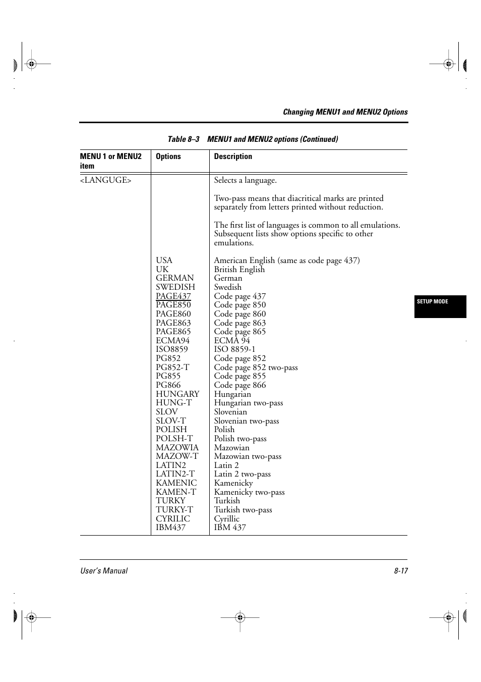 FUJITSU DL6400 User Manual | Page 98 / 247