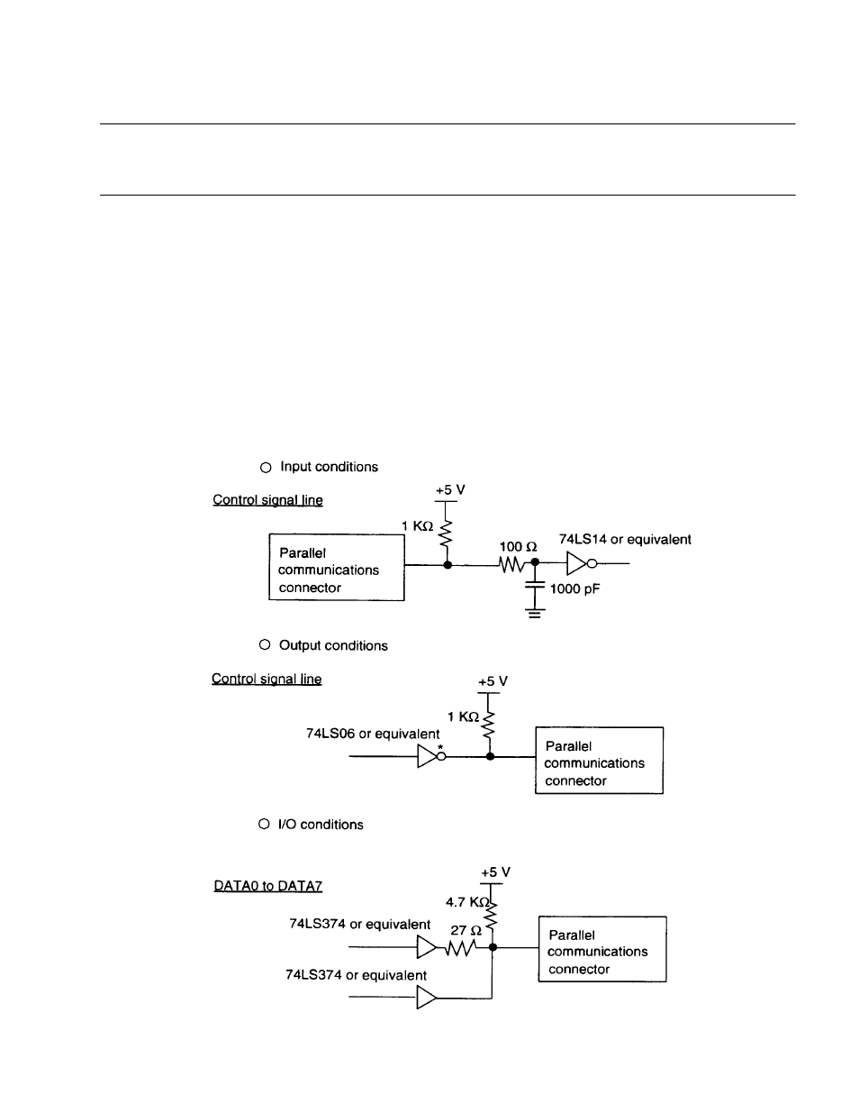 1 electrical characteristics of i/o signal lines, Electrical characteristics of i/o signal lines | FUJITSU F2MC FAMILY MB2142-03 User Manual | Page 13 / 31
