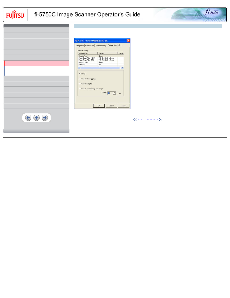 FUJITSU FIJITSU Image Scanner fi-5750C User Manual | Page 106 / 167