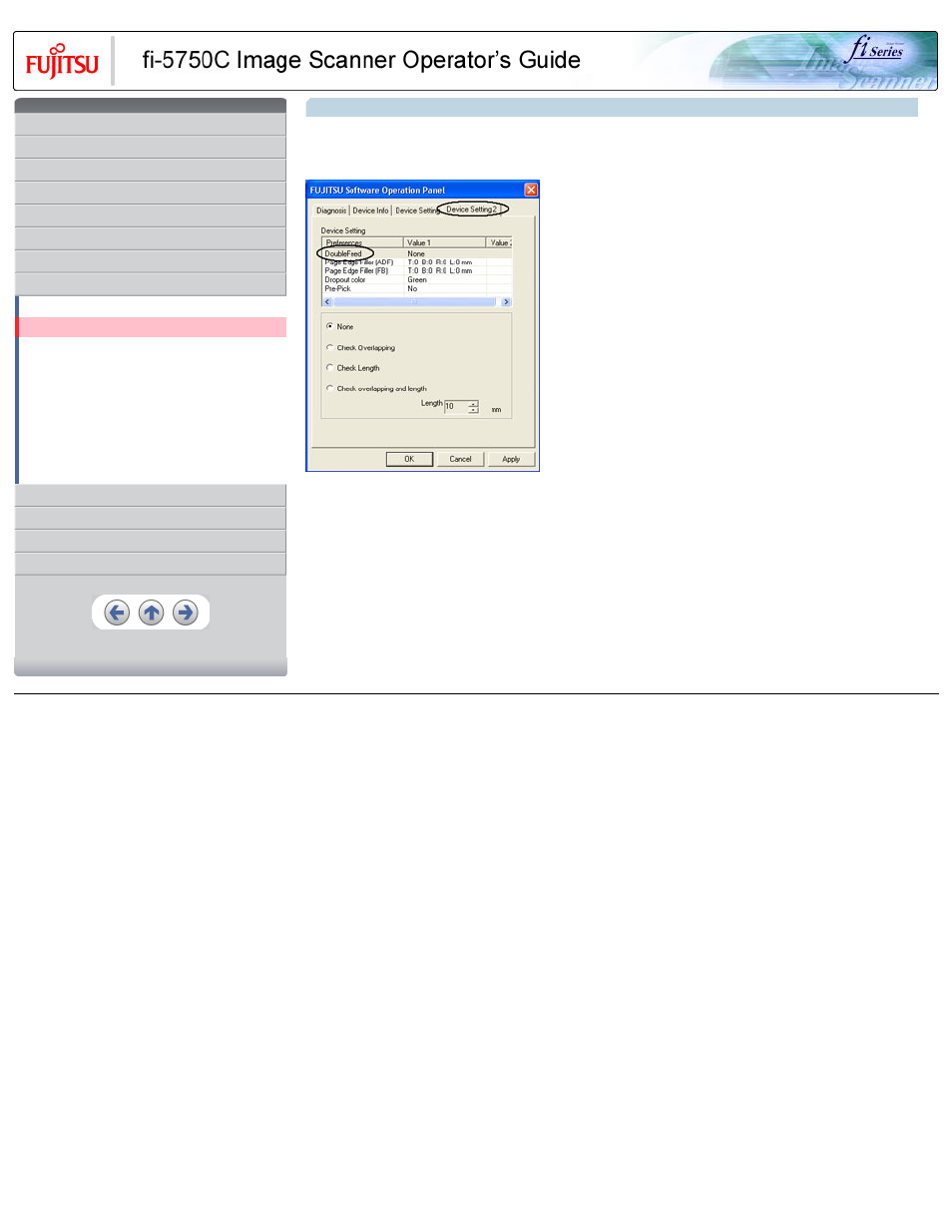 2 double-feed detection, Double feed | FUJITSU FIJITSU Image Scanner fi-5750C User Manual | Page 140 / 167
