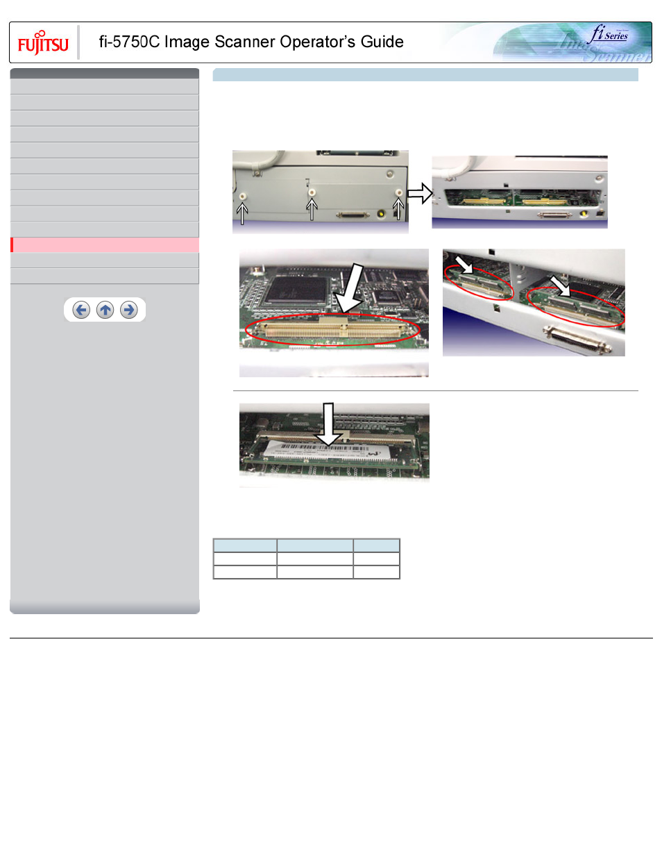 1 additional memory board | FUJITSU FIJITSU Image Scanner fi-5750C User Manual | Page 157 / 167