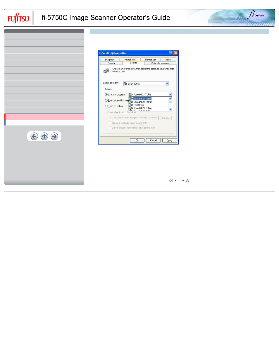 FUJITSU FIJITSU Image Scanner fi-5750C User Manual | Page 166 / 167