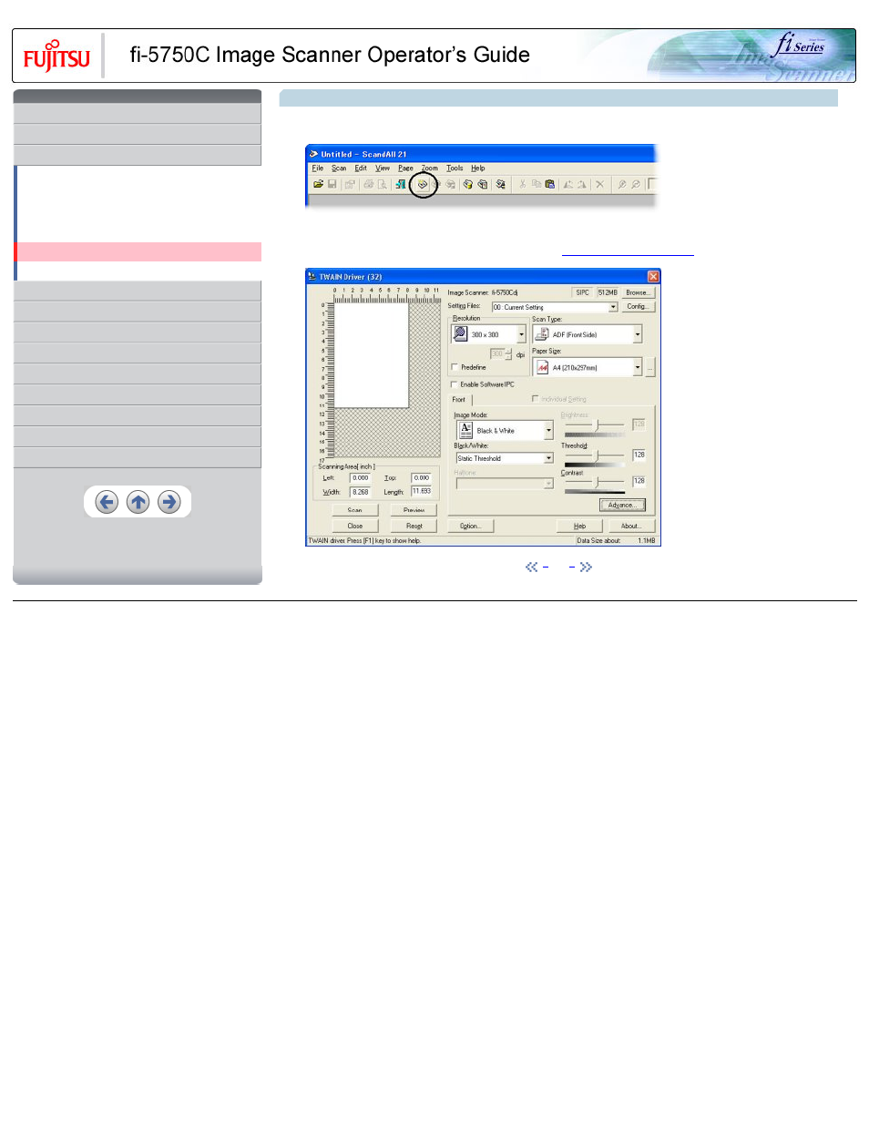 FUJITSU FIJITSU Image Scanner fi-5750C User Manual | Page 37 / 167