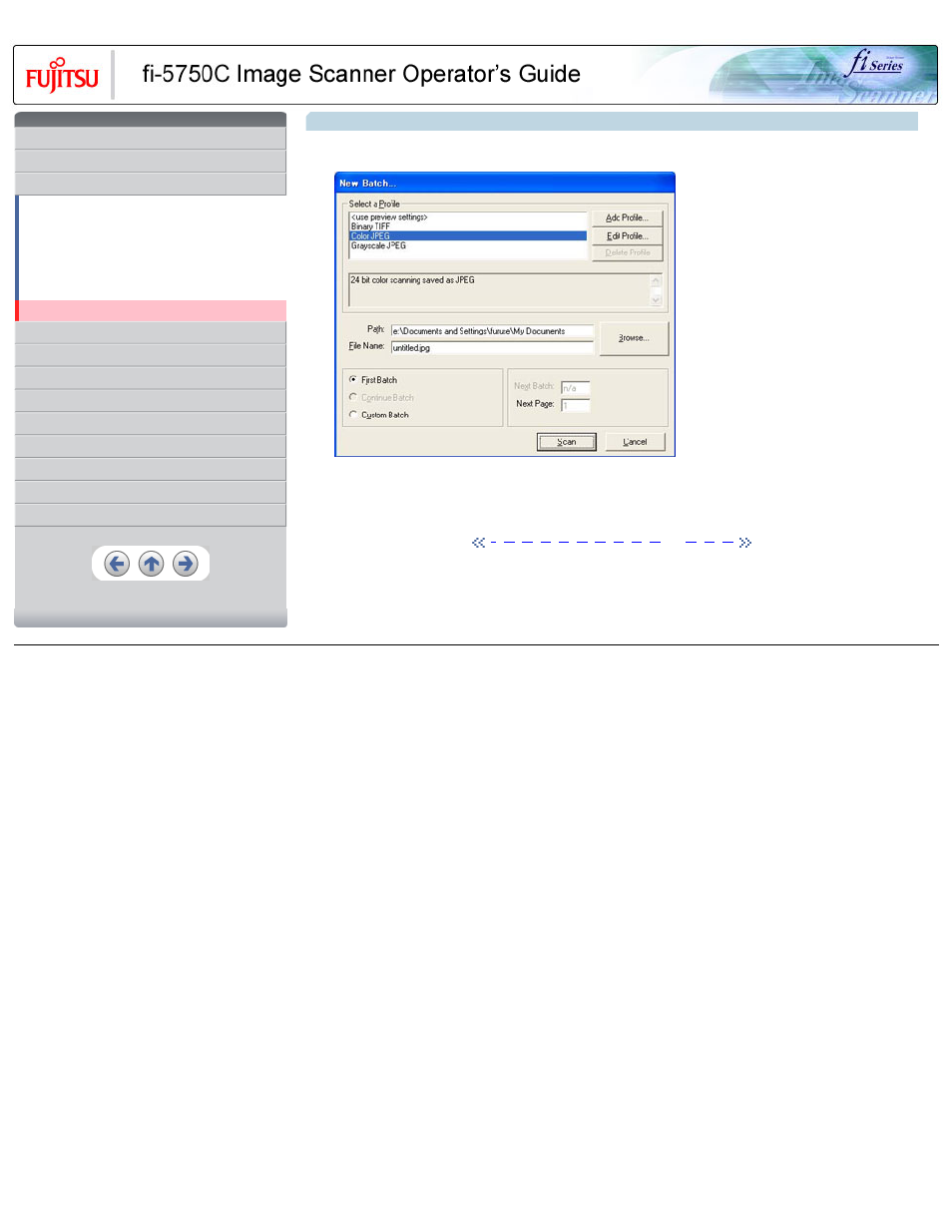 FUJITSU FIJITSU Image Scanner fi-5750C User Manual | Page 57 / 167