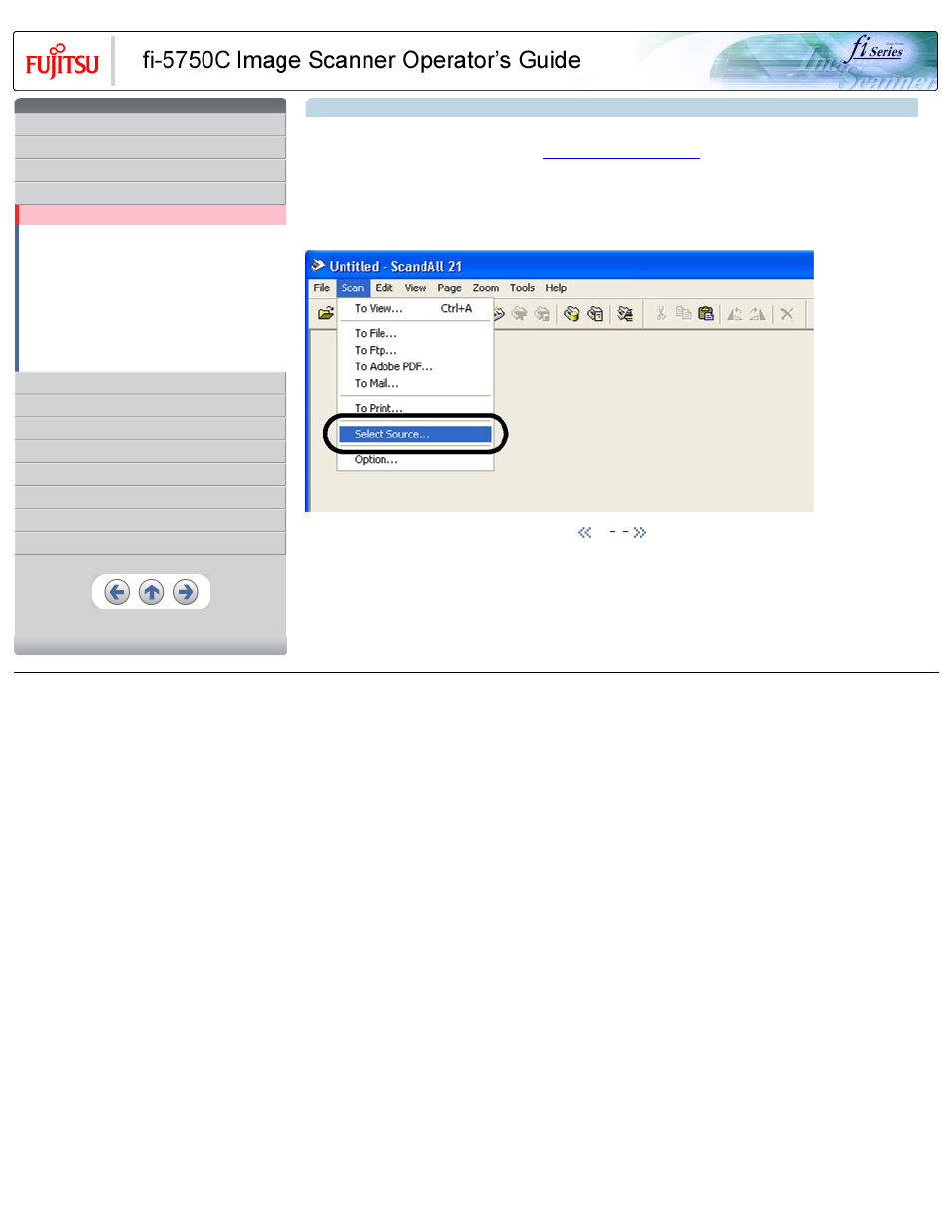1 scanning double sided documents | FUJITSU FIJITSU Image Scanner fi-5750C User Manual | Page 69 / 167