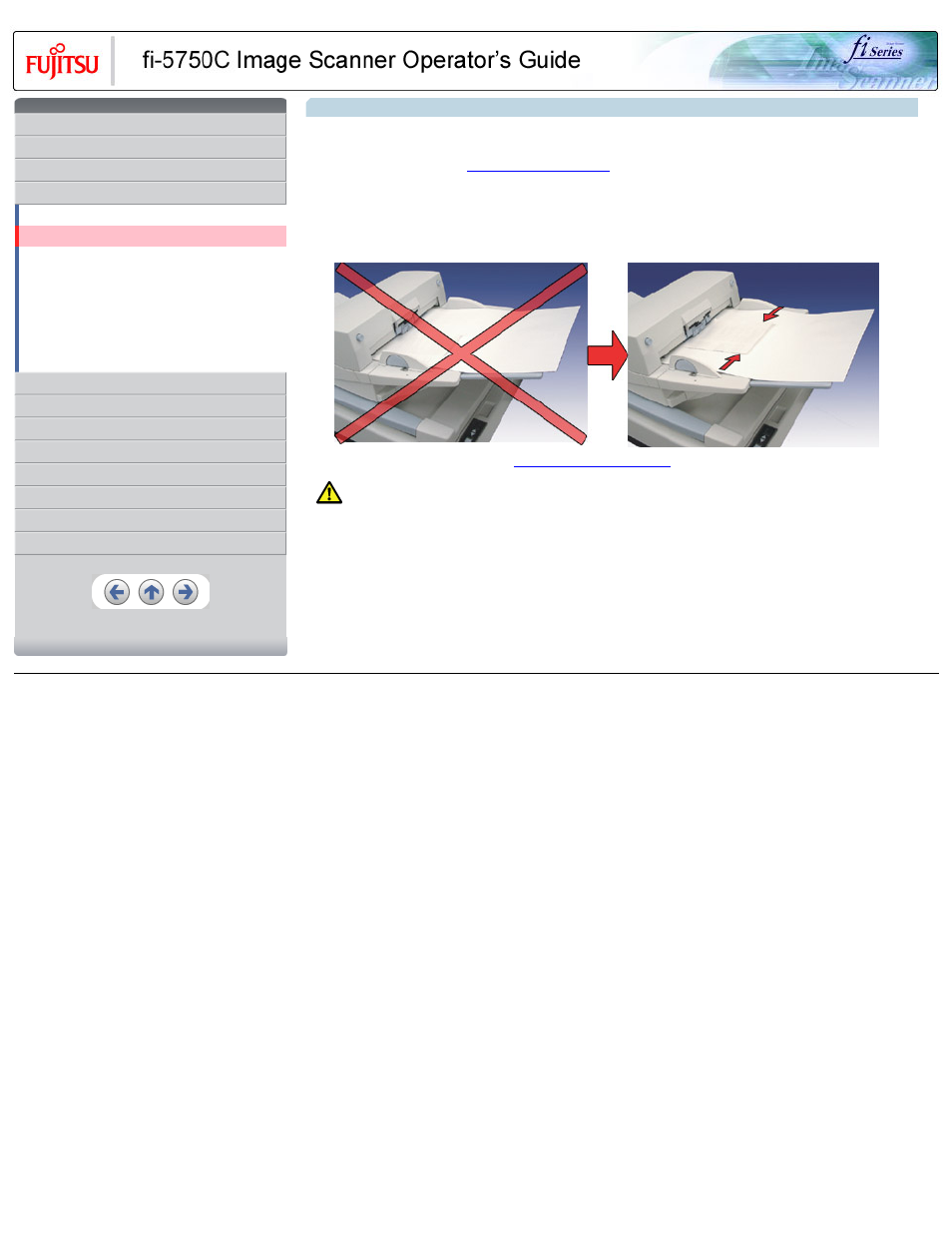 2 scanning documents with different widths | FUJITSU FIJITSU Image Scanner fi-5750C User Manual | Page 72 / 167